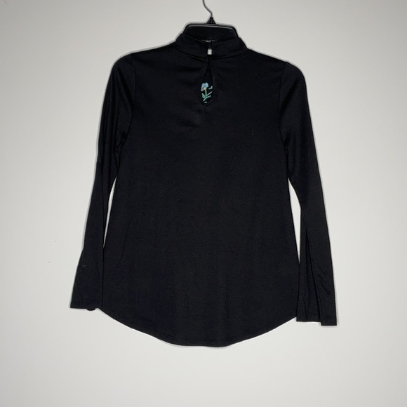 Ann Taylor LOFT Long Sleeve Tunic embroidered XXSP - Picture 4 of 4